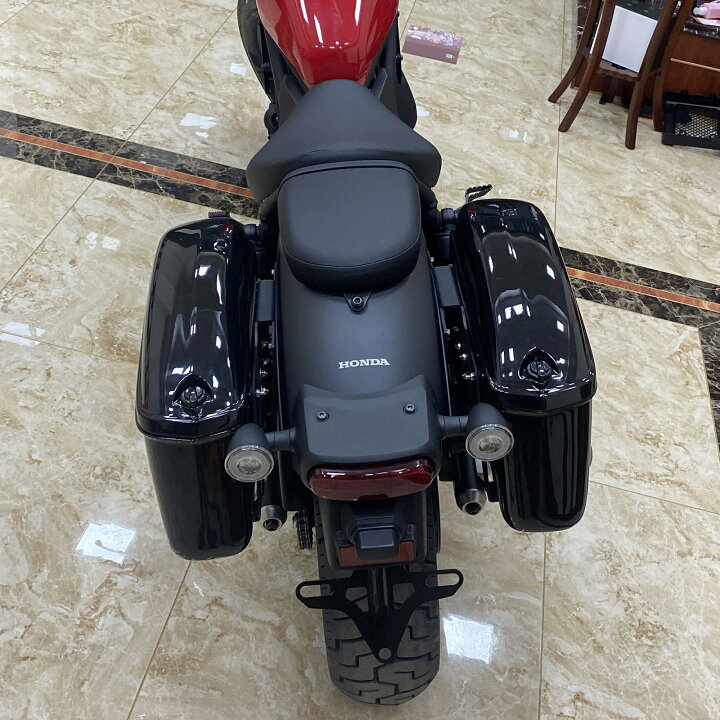 楽天市場】ホンダ レブル 250 500 サイドボックス 2個 鍵付き バイク用 