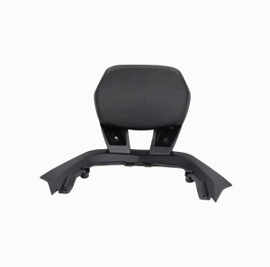 ヤマハ XMAX300 2025年式 バックレスト 背もたれ シーシーバー リアキャリア 背もたれ 増設リアシート ブラック 丈夫 一体感 レザー 疲労軽減 外装 CUSHION リア席 パーツ アクセサリー【取り寄せ