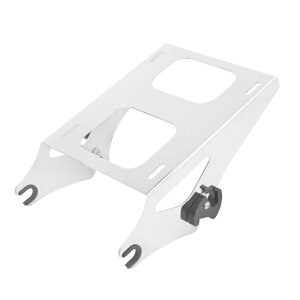 ツーアップ トランク マウントラック ハーレー ロードキング ロードグライド ストリートグライド FLH FLT 2014-2025 対応 ブラック メッキ【取り寄せ】