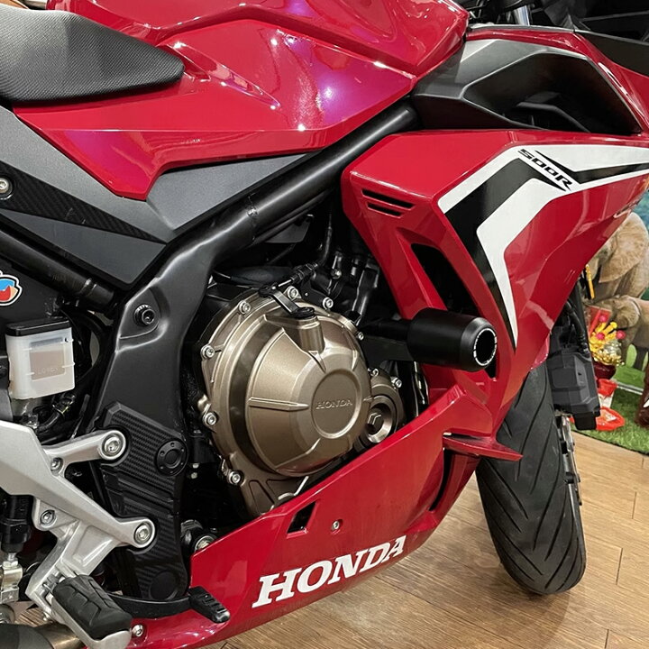 楽天市場】ホンダ CBR400R エンジン ガード プロテクター アルミ 