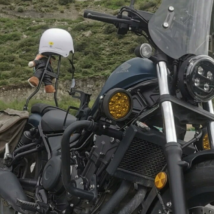 楽天市場】ホンダ レブル250 500 バイク バックレスト 背もたれ 