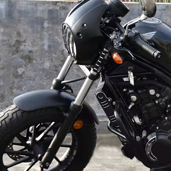楽天市場】ホンダ レブル 250 レブル 500 フロント フェンダー 増設 