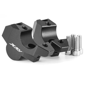 �z���_ X-ADV 750 XADV 750 �n���h���|�X�g 30mm���� 15mm��� �o�[�n���h���L�b�g 3cm �A�b�v �n���h���A�b�v �J�X�^���p�[�c �A���~�j�E�������y���񂹁z