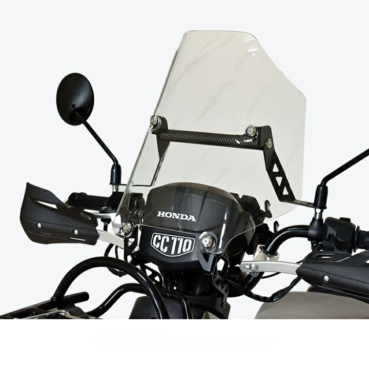楽天市場】【クリア即納可】ホンダ クロスカブ 110 バイク ウインド  