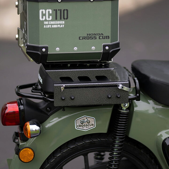 楽天市場】即納 ホンダ スーパーカブ クロスカブ リアキャリア 50 110 