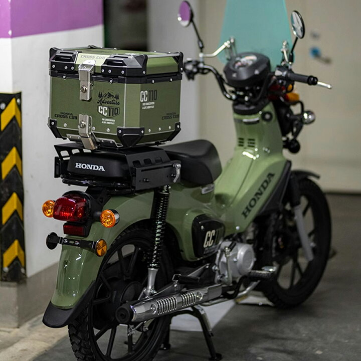 楽天市場】即納 ホンダ スーパーカブ クロスカブ リアキャリア 50 110 