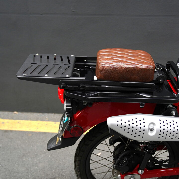 楽天市場】ホンダ クロスカブ リアキャリア ハンターカブ CT125 