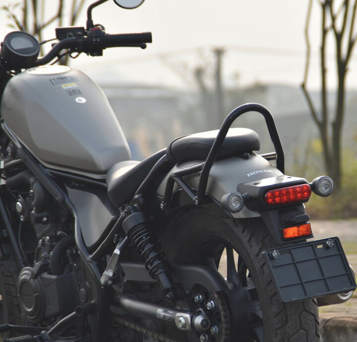 楽天市場】ホンダ レブル250 500 バイク バックレスト 背もたれ 
