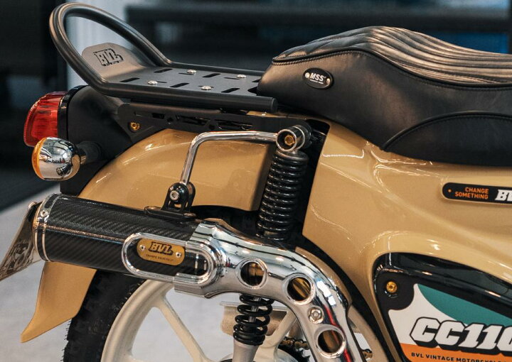 楽天市場】ホンダ クロスカブ CC50 CC110 リアキャリア トップケース 