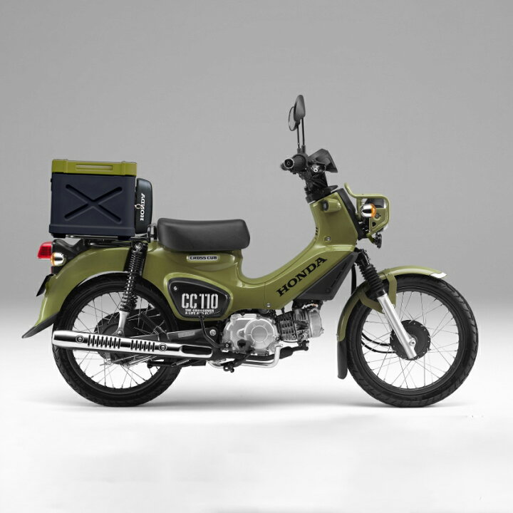 楽天市場】クロスカブ CC110 CC50 リアボックス 43l 大容量 ABS制 軽量  