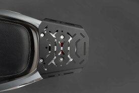 ホンダ DIO110 LEAD125 リアキャリア トップケースキャリア アールスペース キャリア ブラック JK12 金属 丈夫 一体感 スチール 製 フラットタイプ