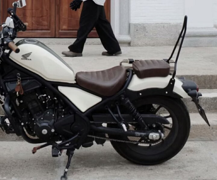 楽天市場】ホンダ レブル 250 500 シート ソロシート 前後セット 