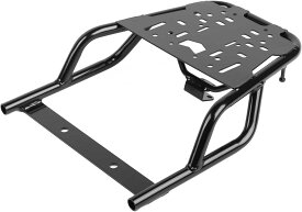 ホンダ スーパーカブ クロスカブ リアキャリア 110 トップケースキャリア 50 110 アールスペース キャリア ブラック 金属 丈夫 一体感 スチール 製 フラットタイプ 荷台 外装 バイク用 カスタム パーツ クロスカブリアキャリア 取寄せ