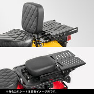 ホンダ クロスカブ リアキャリア ハンターカブ CT125 スライド リア キャリア バイク用 クロスカブ トッ…