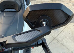 PCX160 NMAX155 �~���[ �o�C�N�~���[ 140°���� 2���[�h 8MM 10MM �Ή� �t/���l�W �I�[�g�o�C �J�[�{���� �A���~�j�E����̌^ �~���[ ��� PCX GROM �X�g���[���t�H���c�@ ADV350 CL250 ���E�Z�b�g ������ 