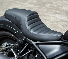 ホンダ レブル 250 500 REBEL シート ダブルシート レザー 純正交換用 柔らかい バイクシート 厚さアップ 長い距離運転最適 ドレスアップ 快適 クッション シート レザー 取寄せ