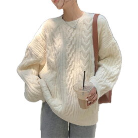 セーター トップス ニット レディース 春 秋 ゆったり 長袖 通勤 秋服 カジュアル カットソー 秋冬 着痩せ 体型カバー おしゃれ 女の子 ベーシック 着回し コーデ万能 快適 柔らか 可愛い ファッション
