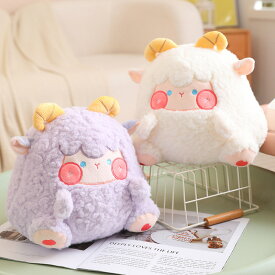 羊 ヒツジ ぬいぐるみ 抱き枕 25-45cm ふわふわ もちもち かわいい 動物 おもちゃ 子供 彼女へ 誕生日 プレゼント 贈り物 ふかふか 柔らかい お祝い 入園祝い 入学祝い 6歳以上