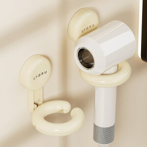 ウォール ドライヤーホルダー 吸盤式 ヘアドライヤーホルダー 強力粘着 防錆 ドライヤー置き 小物置き バスルーム ベッドルーム 洗面所 可愛い 吸盤ドライヤーフック 穴あけ不要