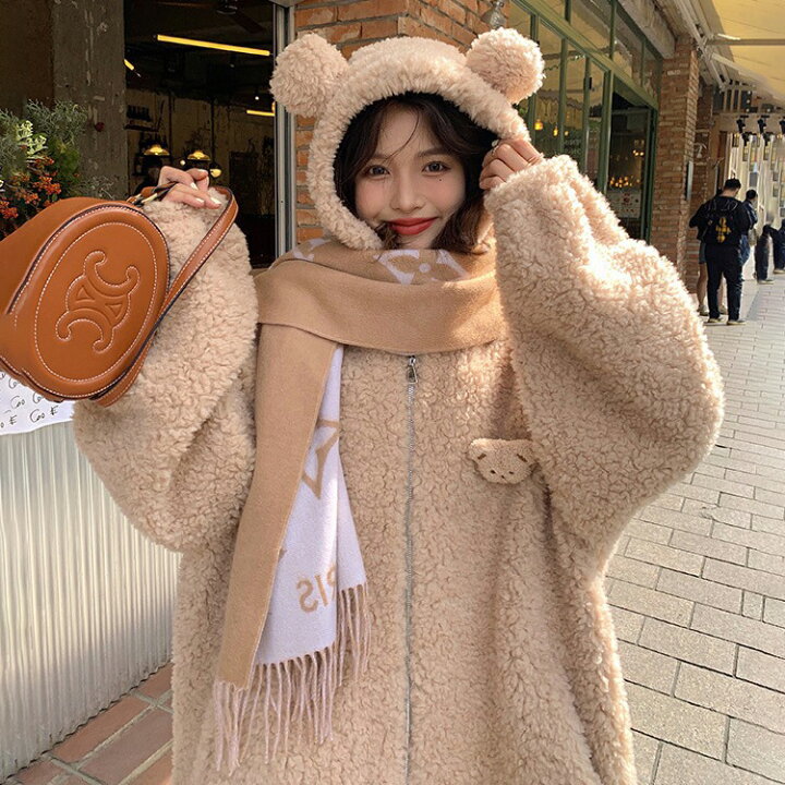 ボアジャケット フリースジャケット アウター 品番 TY000006001 teddyshop テディーショップ レディース