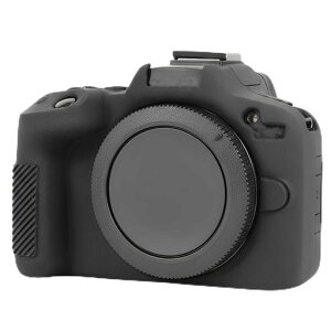 �L���m���݊� EOS R50�ی�P�[�X �V���R���� �J�����P�[�X �R���p�N�g�Ōy�ʁA�J�X�^���t�B�b�g�A�����^�ѕ֗�(�u���b�N)