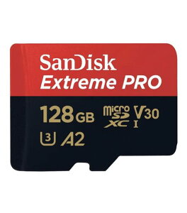 microSDXC 128GB SanDisk SanDisk SDSQXCD-128G-GN6MA Extreme PRO R:200MB/s W: 90MB/s UHS-I U3 V30 4K Ultra HD A2 Compatible with