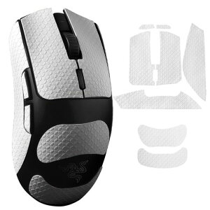 IMMOENUC�}�E�X�O���b�v�e�[�vRazerViperV3HyperSpeed�Ή��}�E�X�A���`�X���b�v�e�[�vPVC�f�ރV�[�����̊��z���E����~��(�z���C�g)