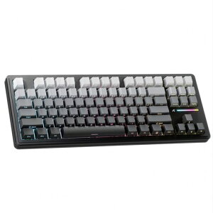 ATTACKSHARKM87PRO�R���p�N�g3���[�h���J�j�J���L�[�{�[�hBluetooth/���C�����X/�L��2.4GHzTYPE-C87�L�[80%�z��RGB���C�g�z�b�g�X���b�v�Ή��K�X�P�b�g�\���Q�[�~���O�L�[�{�[�h���Ő���