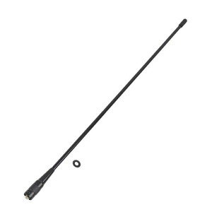 TWAYRDIO144/430MHz�����@�A���e�i�t���L�V�u���n���f�B�[�A���e�iSMA-J�^�R�l�N�^BAOFENG�pKENWOOD�pYAESU�pUV-5RFT-65FT-65R�Ή�VHFUHF�f���A���o���h����M�Ή�