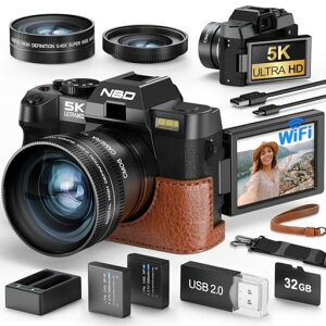 NBD5K6400����f�f�W�^���J�����v�n�[�t�P�[�X�t���yWi-Fi�ƃA�v������z16�{�Y�[����჌�t�J����180°�t���b�v�X�N���[��|�I�[�g�t�H�[�J�X�E��Ԃ�␳|�}�N��+�L�p�����Y&�E�F�u�J�����@�c