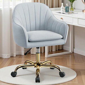 FelixKing�f�X�N�`�F�A�h���b�T�[�`�F�A���r���O�`�F�A���σ`�F�A�I�t�B�X�`�F�A���~�ł���L���X�^�[�t���֎q�������360°��]�g���ȒP�ƒ�p�O���[FKP10J-Gray-PU-JP