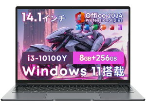 CHUWI�m�[�g�p�\�R��Office2024����CoreBookI314�^1920x1080IPS�t��8GB������/SSD256GBWin11�E�F�u�J�����t�����^�m�[�gPC�C���e��i3-10100Y2�R�A4�X���b�h100W