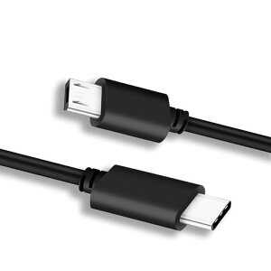 (0.5m)USBCtoMicroUSB�P�[�u���AMicroUSBtoUSB�P�[�u���B�}���[�d�ƃf�[�^�����ɑΉ����ASamsung�AGalaxy�AMacBook�A�g�ѓd�b�A�J�����A�w�b�h�z���ȂǂɑΉ��\�ł��B