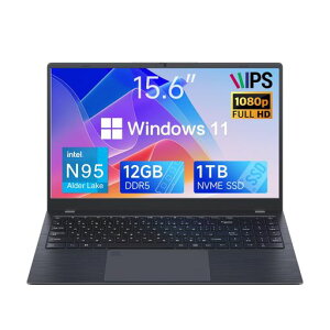 �m�[�g�p�\�R��IntelCoreN95���^�m�[�gPC15.6�C���`Windows11Pro�Ή�4C4TDDR512GBRAM+1TBROMM.2NVMe2280SSD�w�䃍�b�N����