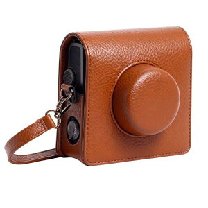 PU���U�[���J�����P�[�X�AInstaxWideEVO�Ή��A���O���\�ȃt�����g�J�o�[�t�����߉\�V�����_�[�X�g���b�v�A�J�����ی�E���[�p(���F)