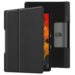 LANHOMEX Lenovo Yoga Smart Tab�P�[�X�J�o�[10.1�C���`,Lenovo Yoga Tab 5 YT-X705F�P�[�X, PU���U�[�P�[�X�A�X�}�[�g�P�[�X,Lenovo Yoga Tab 5