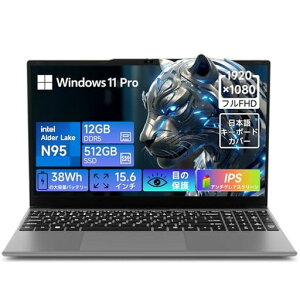 2026�ŐV�m�[�g�p�\�R��Intel-N95�ő�3.4GHz4�R�A4�X���b�h�m�[�gPCWin11Pro38Wh��e�ʃo�b�e���[�m�[�g�p�\�R��15.6�C���`12GBDDR5+512GB�p�\�R��1920x1080IPS�t��