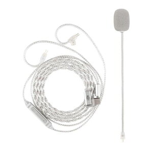 Linsoul Kiwi Ears S-Link Type-C 0.78mm IEM�Ή� �Q�[�~���O�����}�C�N�t���P�[�u�� �⃁�b�L���_�f���_�u������A�b�v�O���[�h�� �C���z�� Type-C�v���O �}�C�N�t�� DAC�f�R�[�_�`�b�v���� ���܂�Ɂc