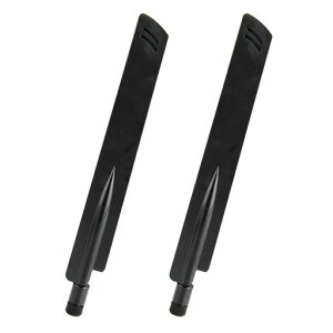 BOOBRIE 2.4GHz/5GHz/6GHz WiFi�A���e�i�g���C�o���h WiFi6E�Ή� 5dBi �S������ RP-SMA�I�X(�s���Ȃ�) �f�X�N�g�b�v�p�\�R��/WIFI���[�^�[/�h�ƃJ�����E�r�f�I�`���p 2����