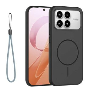POCO F8 Pro/Redmi K90 �p �P�[�X �J�o�[ ���C�����X�[�d �Ή� YAJOJO ���^ �y�� �ϏՌ� �����h�~ ����~�� �����Y�ی� ���h�~ �g�уP�[�X (�u���b�N)