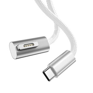 SisyphyUSBCMagsafe2�Ή����C�[�d�P�[�u���u�i�C�����\��1.8m�v�AMacBookAirProT-Tip�݊��ϊ�PD�[�d��yPD60W61W65W87W�ő�100W�z(2012�����ȍ~�̃��f��)