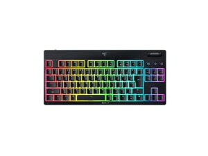 Razer���C�U�[BlackWidowV4Low-profileTenkeylessHyperSpeedJPYellowLinearSwitch�Q�[�~���O�L�[�{�[�h���C�����X���^�C�G���[���j�A���J�j�J���X�C�b�`�e���L�[���X