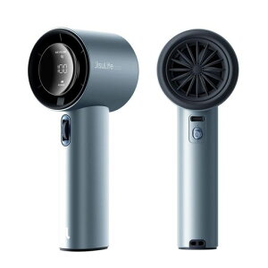 JISULIFE Handheld Fan Pro1 �|�[�^�u����@ [ ���� 9m/s �u���V���X���[�^�[���� �X�N���[�� ���͒��� / 1�`100 ���i�K���� �H���B���f�U�C�� ���S���b�N�݌v LED�f�B�X�v���C���� �R���p�N�g USB-C �c