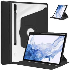 360�x��]�� �X�^���h �Ή� Galaxy Tab S10 Lite / S10 FE / S9 FE 10.9�C���` �P�[�X Tab S9 11�C���` �c�u���J�o�[ S Pen ���[ �[�d�Ή� �y�� �ϏՌ� �����o�b�N�J�o�[ �M�����N�V�[ S10fe