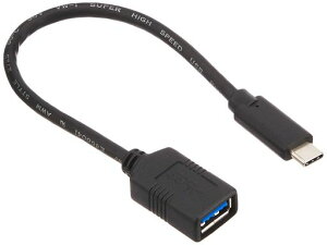 �o�b�t�@���[BUFFALOUSB3.1Gen1�ϊ��P�[�u��(A���XtoC)0.15m�u���b�NBSUAMC311015BK