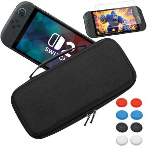 FUNLABSwitch2�P�[�X&�A�N�Z�T���[�X�C�b�`2�Ή����[�P�[�X���^�ϏՌ������^�ѕ֗�Switch2�{��/�d���A�_�v�^/10���Q�[���J�[�h/�P�[�u��/�C���z���ȂǕۊǂł���-�K���X�t�B����1