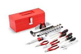 トネ(TONE)ツールセットST7412差込角12.7mm(1/2”)レッドケース内容40点