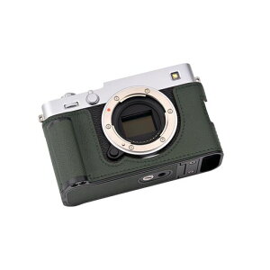 CLC handmade �Ή� FUJI X-E5/FUJI X-E5 ��p �J�����P�[�X �J�����J�o�[ �J�����o�b�O �{�v ���w���v�{��+���^���x�[�X�v���[�g+�n���h�� (Dark Green)