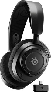 �y����ǎ��t���zSteelSeries�Q�[�~���O�w�b�h�z��ArctisNova7�������C�����X���^PCPS5PS4Switch�Ή�AI�m�C�Y�L�����Z�����O��ԃI�[�f�B�IHi-Fi�T�E���h�����\61553�u���b�N