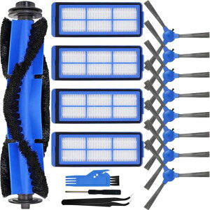 EATBALE �Ή�Eufy Robovac G30 / 11S Max / 15C Max / 30C �ƌ݊����̂�����Օi�Z�b�g30C Max�AG20�AG30 Edge�AG10���{�b�g�|���@�����p �t�B���^�[ �u���V �������i
